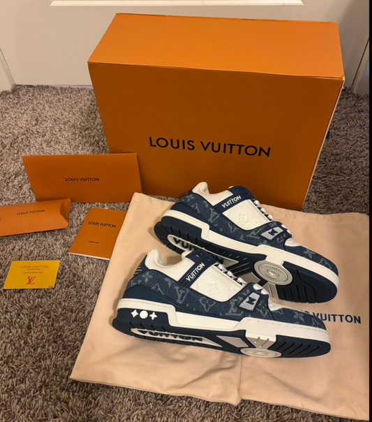 Navy Blue Lv Trainers