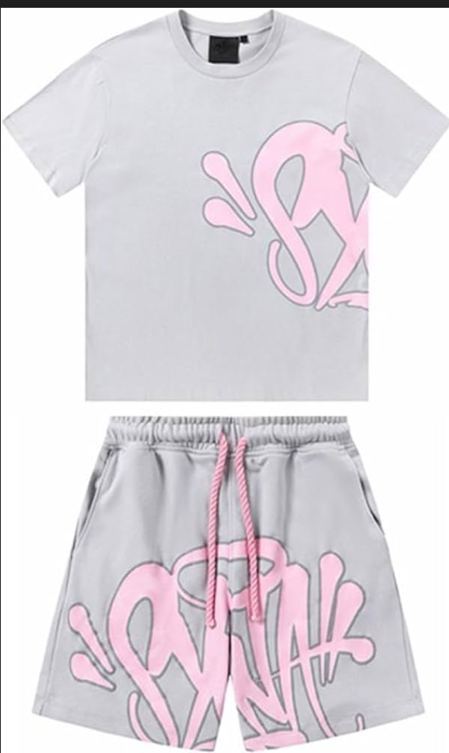 Syna world Set Grey and Pink